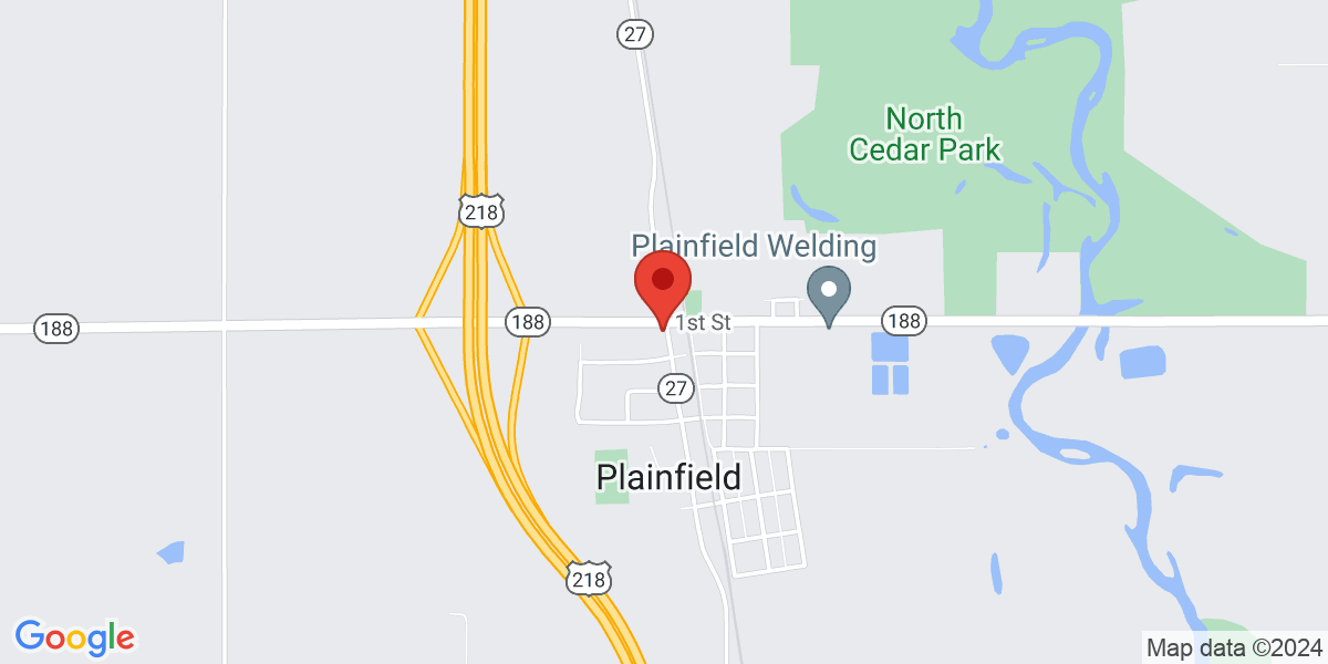 Map of Plainfield Public Library